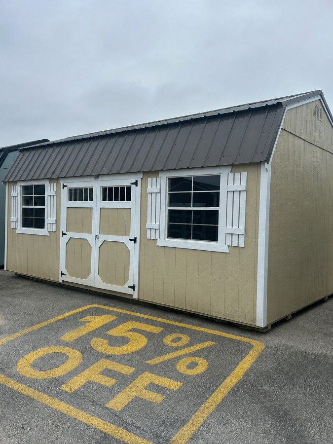 #9 Side Lofted Barn - 12 X 20 Special Price ($6,566.25 or as low as $223.34 / Month)